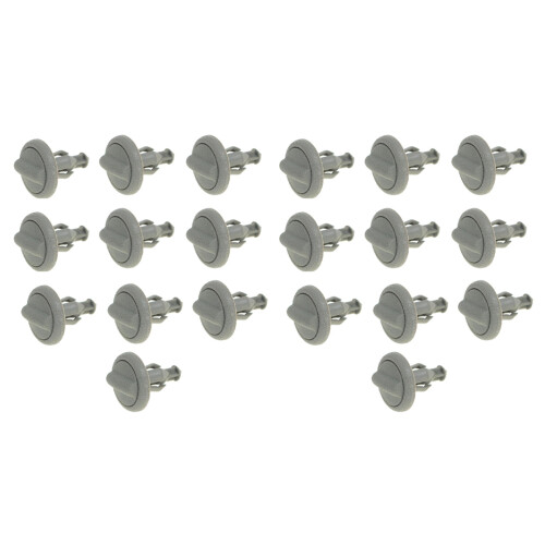 20 PCS Grey Plastic Parcel Shelf Clip Early Type End for  Juke 799161KA3A