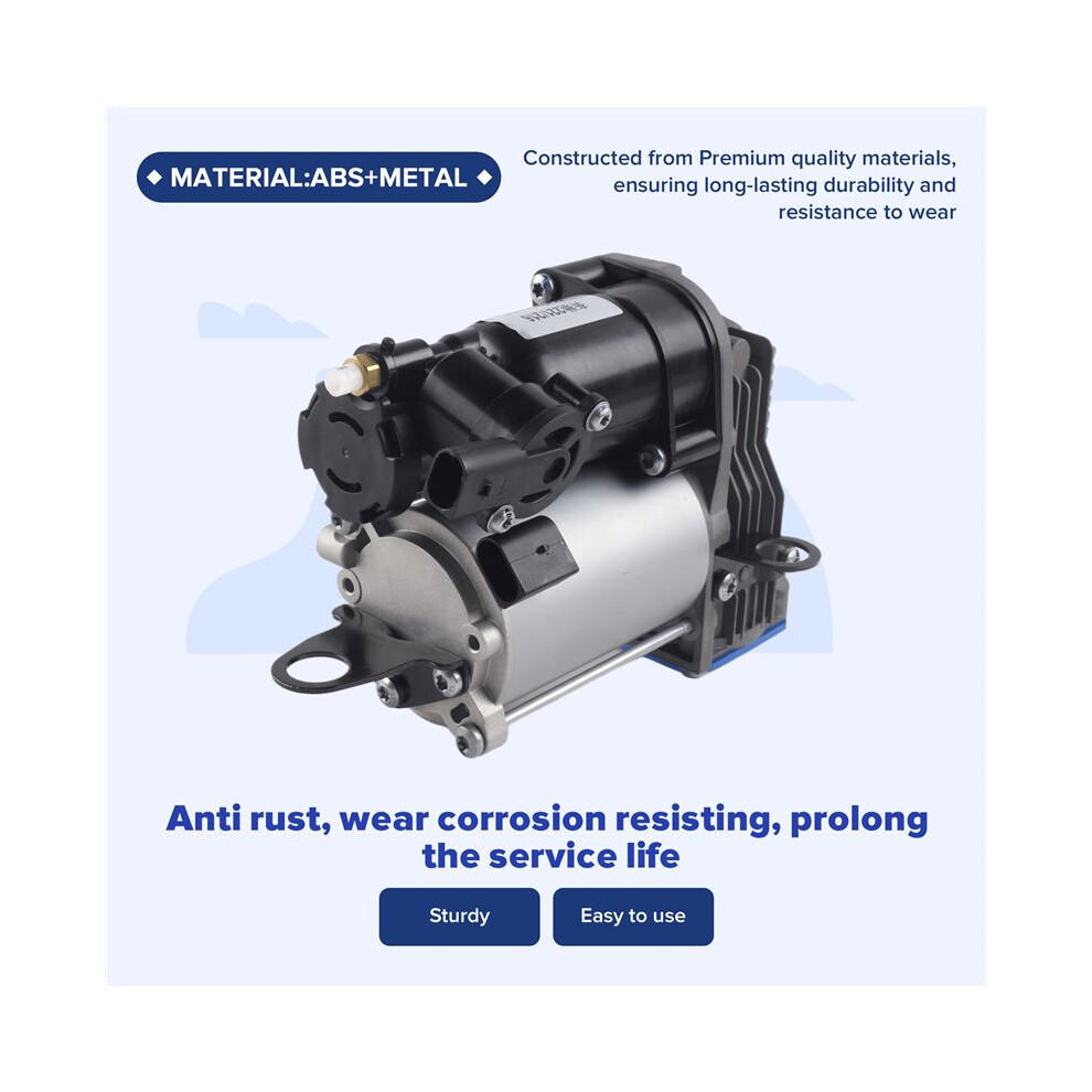 For W212 S212 C218 W218 E300 E350 E400 Air Suspension Compressor Shock Pump 2123200104 2123200404 6032536512805