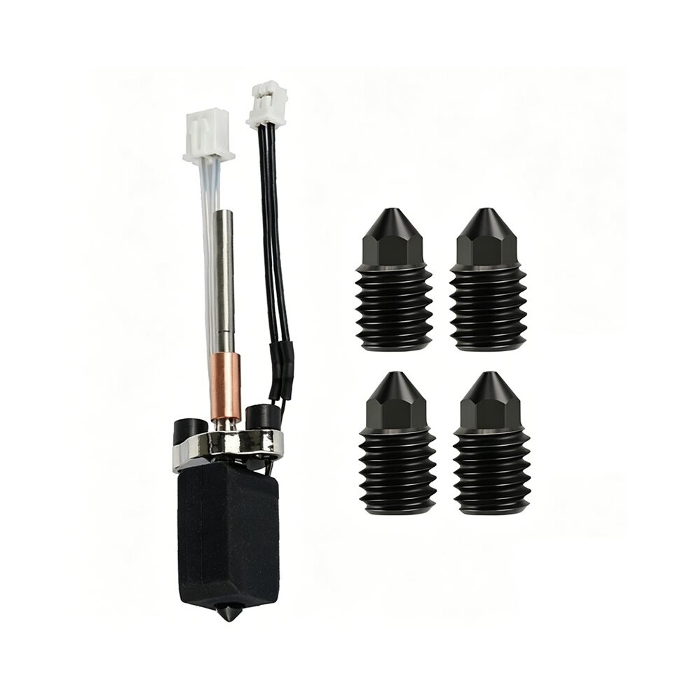 New Upgrade Ceramic Hotend For K1c/K1 Max Hotend Replaceable Nozzle Hardened Steel For K1 K1 Max Hotend 6033988399792