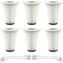 6 Filter für TE-SV 18 Li Akku-Staubsauger - Waschbar & Zubehör für Akku-Staubsauger