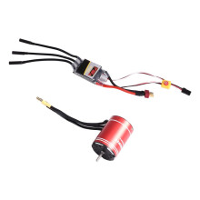 3650 6600KV Snelle Borstelloze Motor en 75A Borstelloze ESC voor ARRMA, Geschikt voor HSP, Redcat RC4WD, voor , voor Axial SCX10 en D90