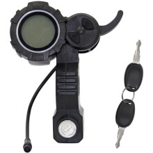 48V 6pin Electric Scooter with Locking Instrument LCD Monitor for ONVO Electric Scooter Instrument Replacement Parts