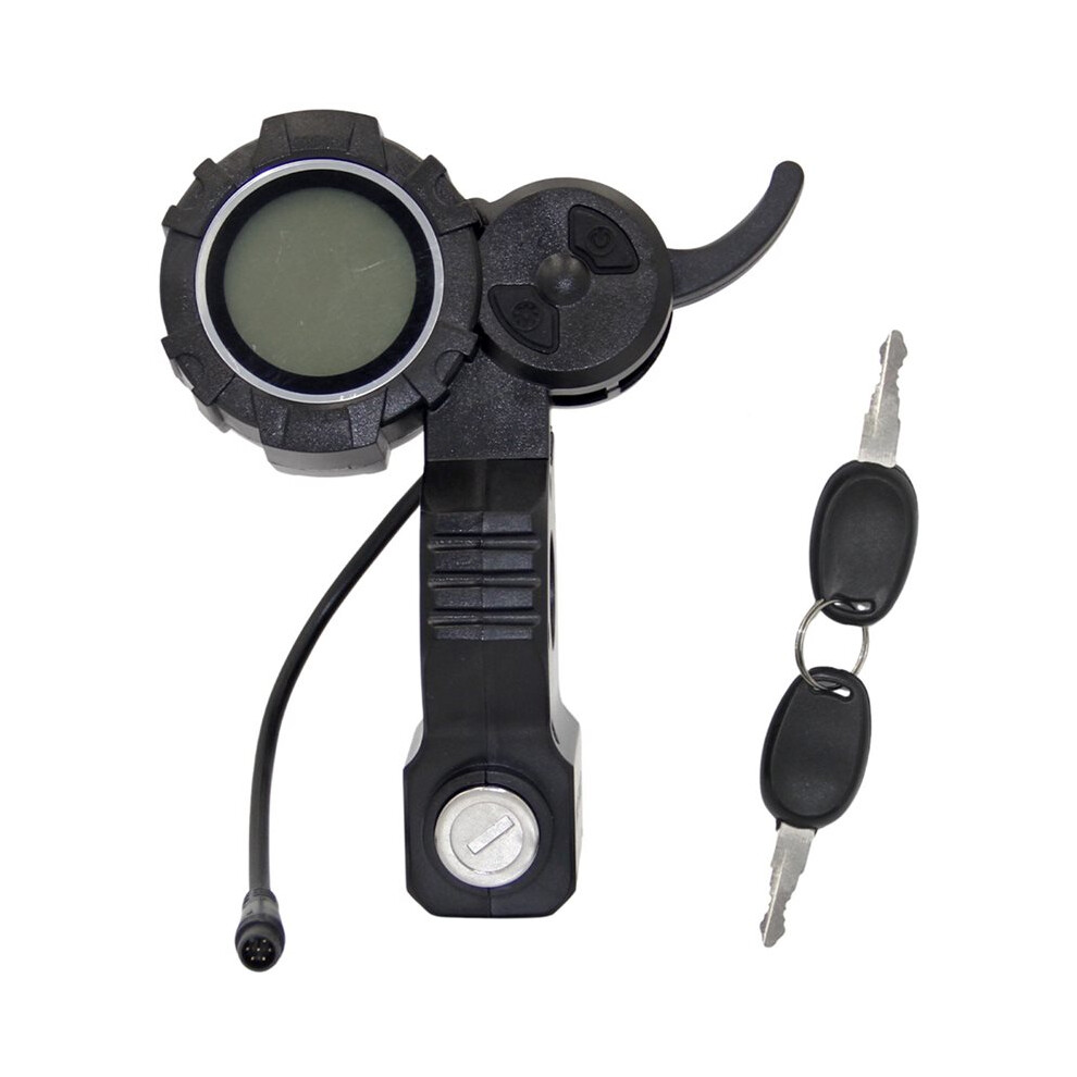48V 6Pin Electric Scooter With Locking Instrument Lcd Monitor For Onvo Electric Scooter Instrument Replacement Parts 6032294205322