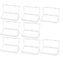 8 Piezas de Organizador Plano Transparente para Congelar Leche Materna, Bandeja para Congelar Leche Materna Que Ahorra Espacio para la Bolsa de