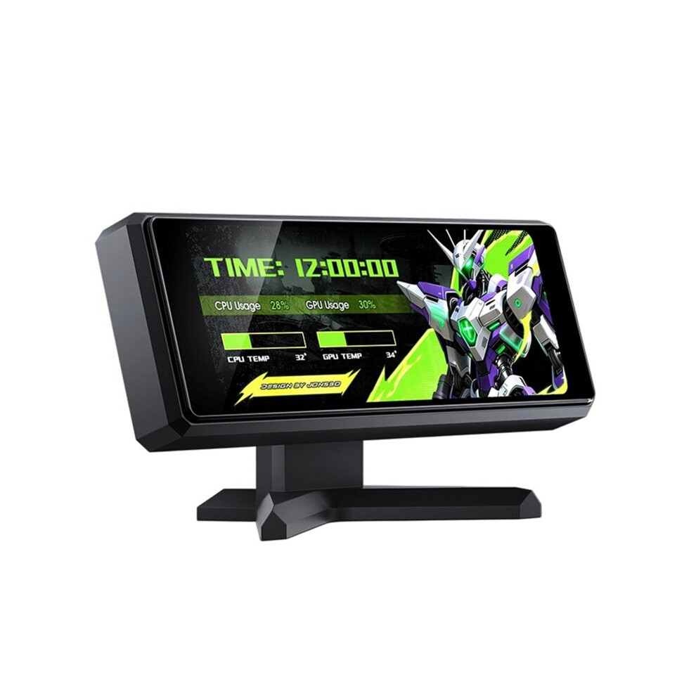 Photos - Graphics Card Jonsbo DS339 Card Temperature Monitoring Computer Case Secondary Screen GPU CPU RAM Data Display