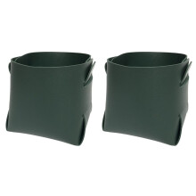 2-Pack Desk Accessories Storage - Pencil Pen Holder - Makeup Brush Holder Organizer - Stylish Addition to Home Decor