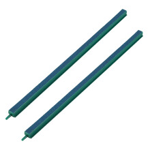 2X Aquarium Fish Tank Bubble Air Stone Bar OXygen Pump Green+ 16 inch