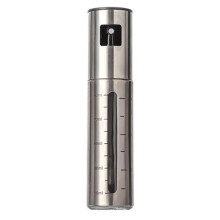 Pulverizador Portátil de Aço Inoxidável, Frasco Pulverizador Multifuncional para Azeite e Vinagre Na Cozinha.