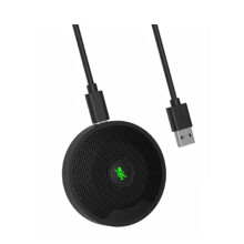 UM10 USB-Conferentiemicrofoon 360 Omnidirectionele Condensator-Pc-Microfoons voor Videoconferenties, Gamen en Chatten