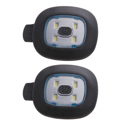 2Pcs USB Rechargeable Light for LED Beanie Hat,Replaceable Headlamp Cap DIY Hat Light for Men and Women 2