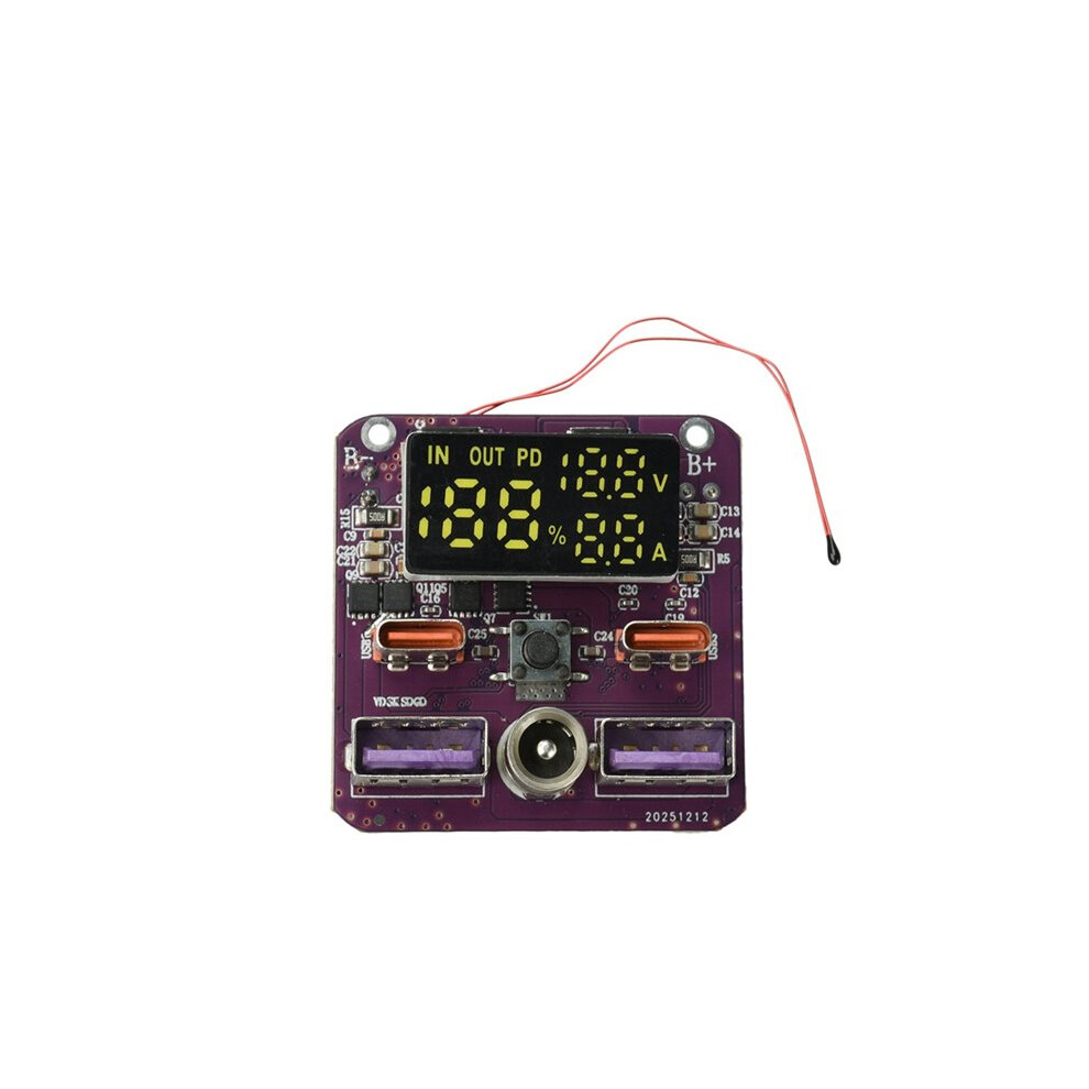 100W Li-Ion Charger Module 20V 5A Bidirectional Fast Charging Discharge Protection Board For 4S Electronics Pack 4712987244068