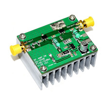 600MHz 2W Power Amplifier 40dB High-Frequency RF Broadband Power Amplifier for FM Radio UV-Band Walkie-Talkies
