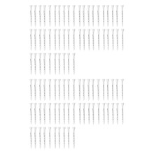 100Pcs Professional 83mm White Wood Tees Accessories Training Aids
