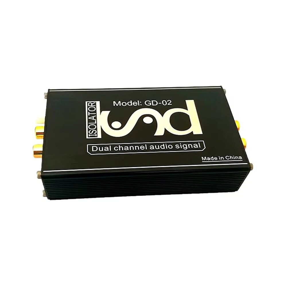 Rca Audio Isolator 3.5Mm Professional Computer Amplifier Noise Canceller Car Audio Current Acoustic Interference Filter 6034163764824