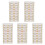 50 Pairs Makeup Natural Lower Bottom Black False Eyelashes Clear Band 1