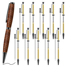 Pensets voor Houtdraaier 7 mm Slanke Pen Draaiset met Navulling Draaibankaccessoires voor Het Maken van Kantoor-Klaslokaal DIY 10 Stuks A