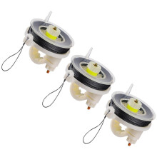 3 Pcs Trip Wire Reusable Reel (85ft),Trip Wire for Perimeter Trip Alarm 12 Gauge and Trip Wire Alarm