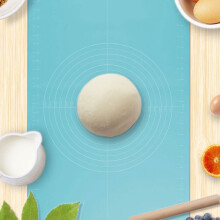 Food Grade Household Rolling Mat Floor Mat Mat Non-Stick Thickened Panel Baking Mat with Rolling Pin