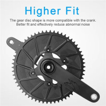Road Bike Chainring 110 BCD, Compatible with 9S 10S 11S 12S, Available in 48T Sizes, Solid Bicycle Chainwheel