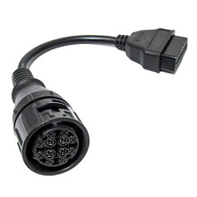 OBD2-Adapterkabel voor -Vrachtwagens, Kabel voor AUTOCOM, , WURTH, ECLIPSE voor TSPro Troodon 12-Pins OBD2-Adapter voor Vrachtwagens