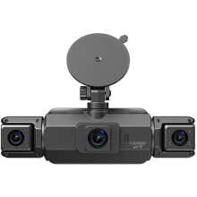 4-Kanal-Dashcam mit WLAN-Innenraumkamera, Nachtsicht, Loop-Aufnahme und Parküberwachung, 1080p + 480p + 480p + 480p