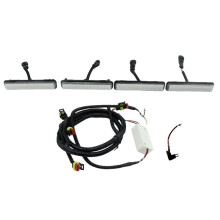 Kit di Luci di Posizione A LED per Griglia Anteriore, 4 Luci di Posizione/di Marcia A LED per Griglia Centrale di Pickup, Fuoristrada e .
