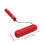 2X 7Inch Embossed Raindrop Painting Roller with Plastic Handle for Wall Decoration 8