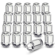 20pcs 1/2in-20 Lug Nut Set, Closed End Raised Acorn Wheel Lug Nuts,Wheel Nuts for Part Number Wheels B