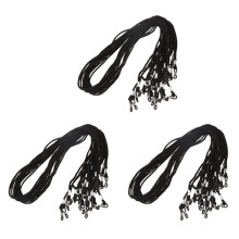 36pcs Nylon Eyeglass/Spectacle/Sunglass/Eyewear Cord Holder Neck String---Black