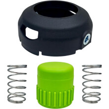 AH1300 ST1500SF Vervangingsset voor de Kop, Trimmerkopkap met Stootknop en 2 Veren, voor EGO 15" Grastrimmer