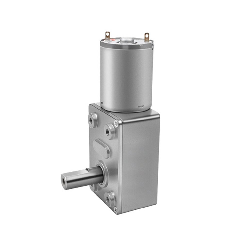 Jgy-370 Worm Gear Reducer Motor, 6V, 96Rpm Solid Shaft With Self-Locking 4711675850888