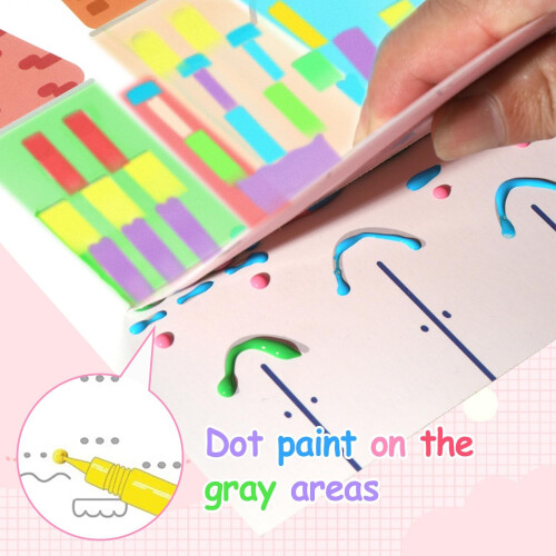 (Set A, -) Μαγικό χαρτί scratch τέχνη – κιτ ζωγραφικής στυμμένο, δώρα πάρτι γενεθλίων 2