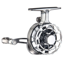 Mulinello da Pesca per Zattera - Doppia Manovella, Design A Piede Alto, Controllo Della Lenza A Sgancio Rapido, Stile Front Strike, Manovella Destra