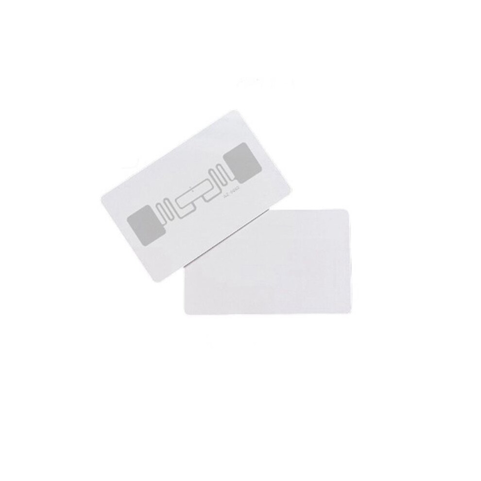 10Pcs Uhf Rfid Card 8654 H3 Chip Ultra-High Frequency 860-960Mhz Rfid Card So18000-6C White 4713704181109