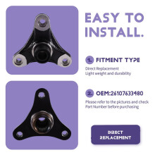 85 mm 34-Zahn-Antriebswellen-Differentialflansch für F10 F20 F01 F06 F13 F15 G12 G20 G30 26107633480