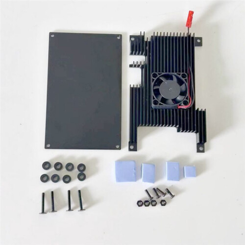 For Orange Pi 5B Development Board Fan Heat Sink is Sturdy and Durable 1
