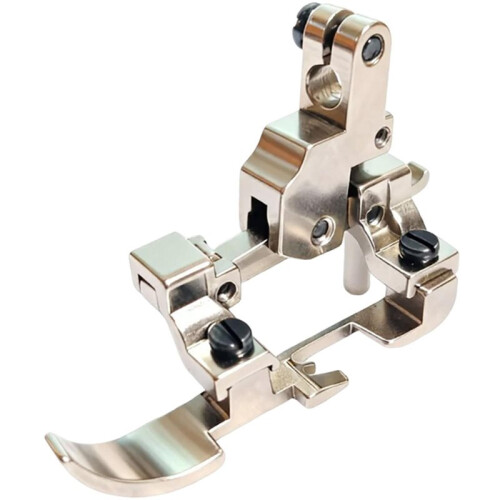 Sewing Machine Feet Adjustable Non Slip Presser Foot Guide Zipper Support for Overlocker Sewing Projects