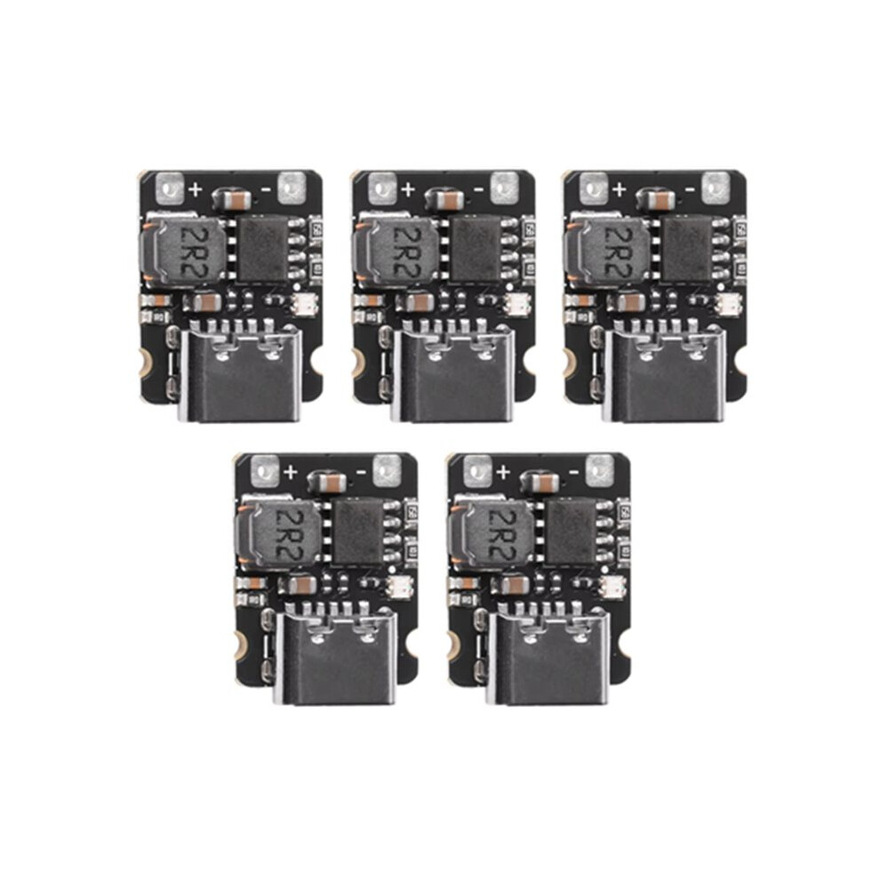5Pcs 1S 3.2V/3.6V Lifepo4 Battery Charging Board 2.4A Fast Charger Module Trickle/Constant Current Charging 4711280483730