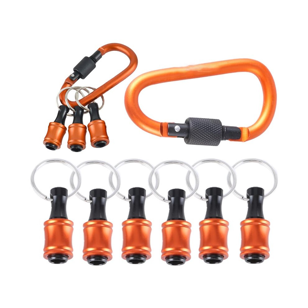 Bits Holders 1/4Inch Hexagon Shank Screwdriver Holder Driver Drill Keychains Extension 4711376963153