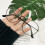 (Black) Retro Blaulichtbrille Damen - Augenschutz 1