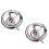 Discus Padlock High Security Outdoor Storage and Gate Lock, 2-3/4 in Body, 2 Pack 1