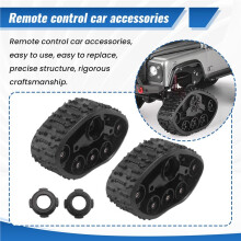 NeumáTico de Rueda de Pista de Nieve de 4 Piezas para WPL C14 C24 C24-1 B14 B24 1/16 RC Car Upgrade Parts Accessories