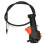 XMSJ 26mm Black Strimmer Handle with Throttle Trigger and Cable for DIY Gardening 1