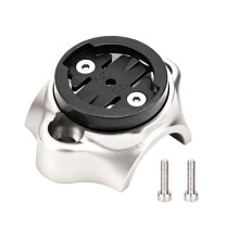 Bike Computer Mount for Neo Folding Bike Double Bolt Stem Top Cap Holder for Bryton Stopwatch Bas C