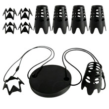 Spike Weights with Tether Base Portable Plastic Spikes,  Accessories,  Training Accessories