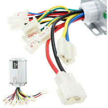 Controlador de Velocidad de Motor de CC con Escobillas para Patinete Eléctrico/Bicicleta Eléctrica de 36 V + 48 V y 1000 W