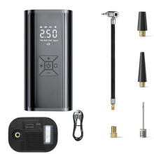 Wireless Car Tire Inflator Portable Digital Display Air Pump Multifunctional Emergency Auto Tire Inflation Tool