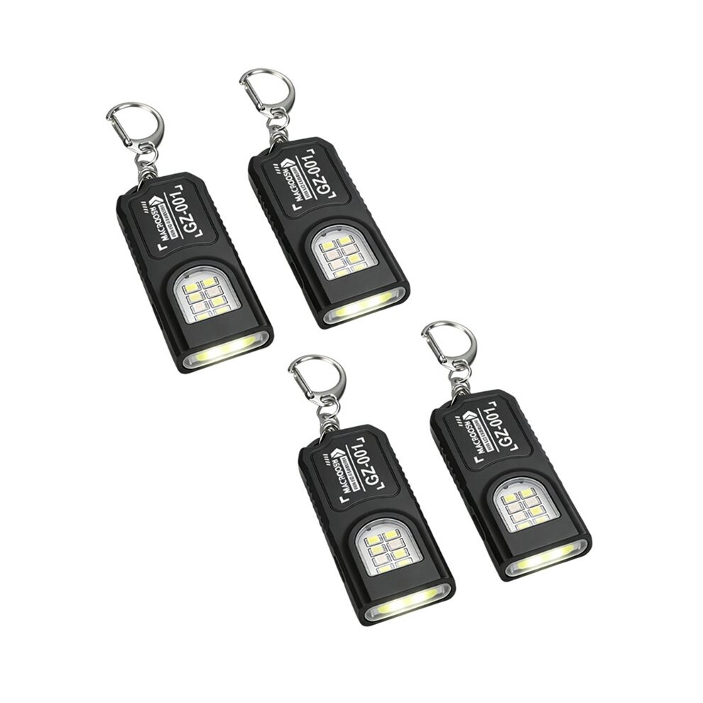 Led Keychain Flashlight Type C Rechargeable 550Lm Portable Torch Pocket Lantern With Magnet For Emergency Outdoor 4712000589954