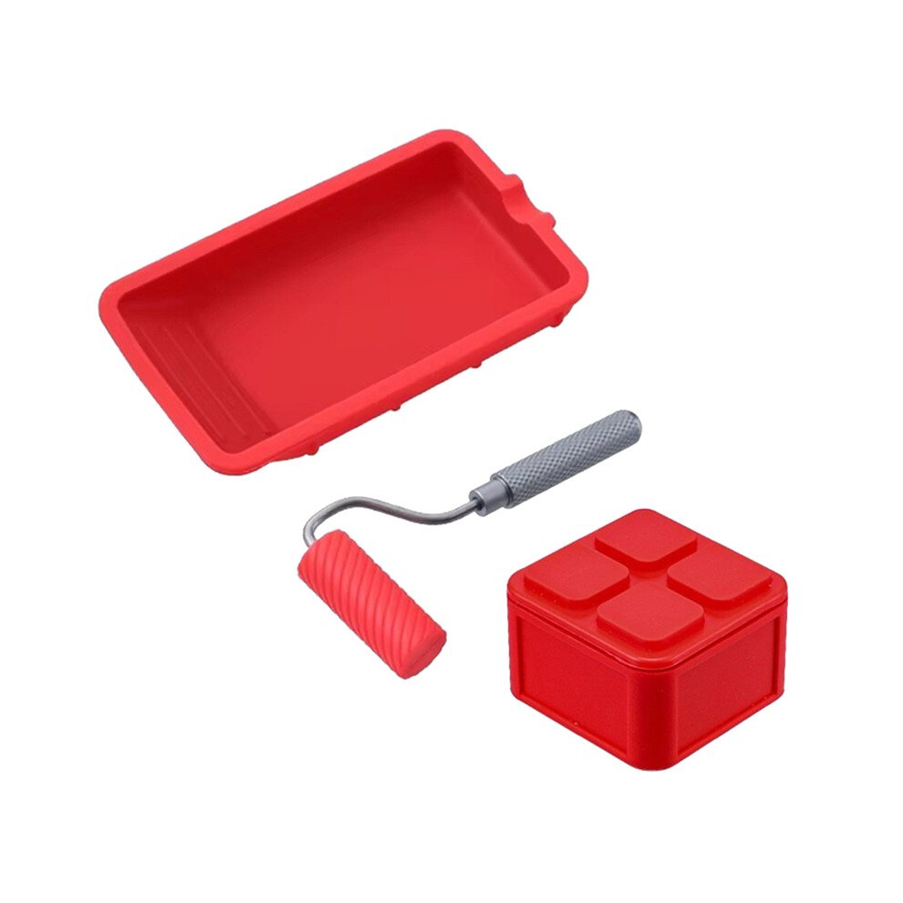 Wood Glue Applicator, Reusable Roller With Tray, Glue Applicator Roller With Tray,Adhesive Silicone Box 4711241580812