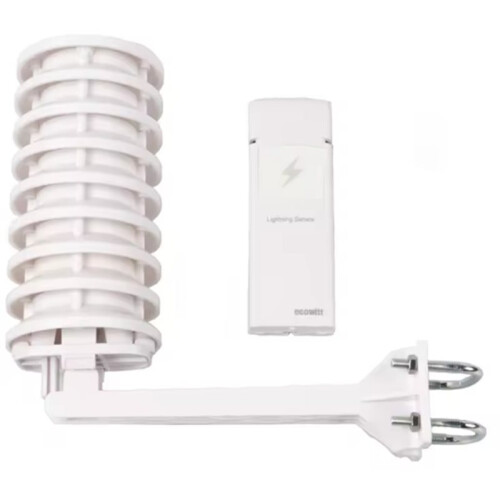 Wireless  Detection Sensor with Solar Radiation Shield, Detects  Bolts and Storms Within 40